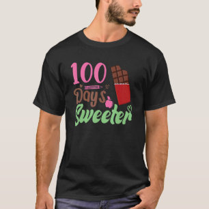 Chocolate 100 days of school Apparel for Teacher T-Shirt