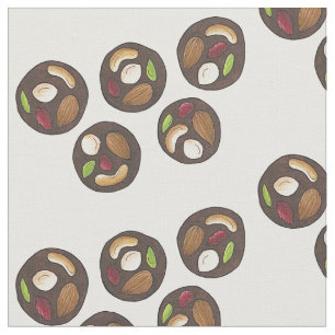Chocolate Almond Mendiants Chocolatemaking Candy Fabric