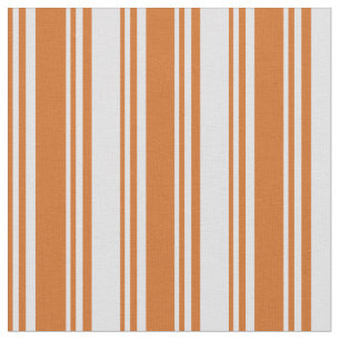 Chocolate and Lavender Coloured Stripes Fabric