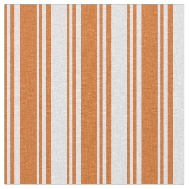 Chocolate and Lavender Coloured Stripes Fabric (Close Up)