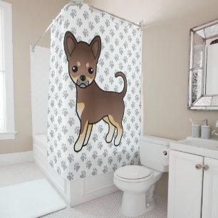 Chocolate And Tan Smooth Coat Chihuahua Dog & Paws