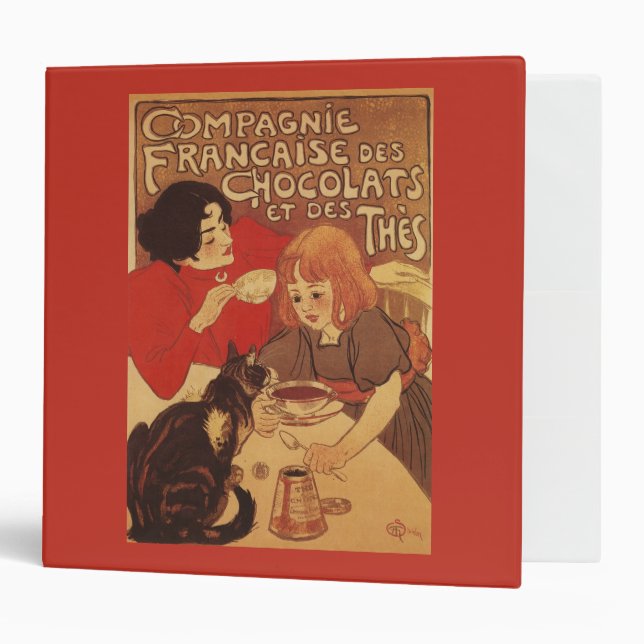 Chocolate and Tea Co Mother and Daughter Binder (Front/Inside)