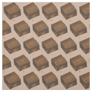 Chocolate Bake Sale Fudge Brownies Food Dessert Fabric