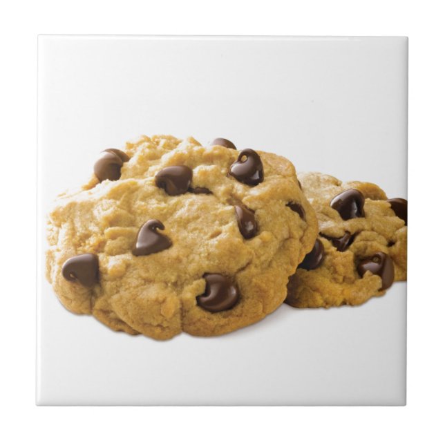 Chocolate Baking Sweets Dessert Food Cookie Party Tile (Front)