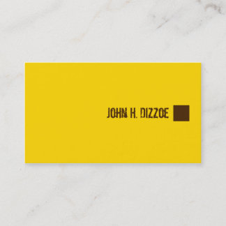 Chocolate Banana Business Card