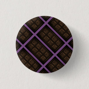 Chocolate Bar 1 Inch Round Button