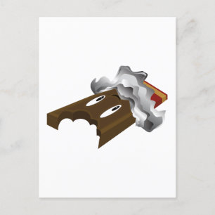 Chocolate Bar - Bite Postcard