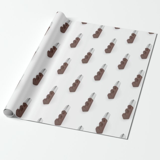Chocolate bar wrapping paper (Unrolled)
