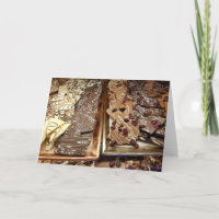 Chocolate Bark Candy, envelope included