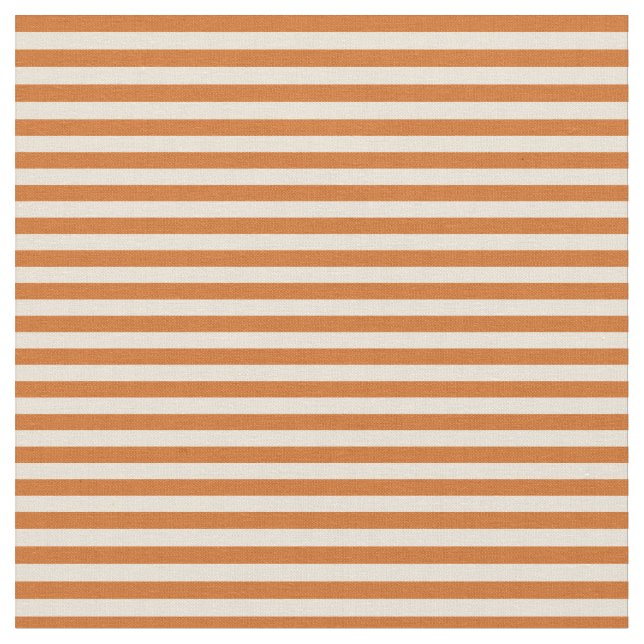 Chocolate & Bisque Stripes/Lines Pattern Fabric (Close Up)