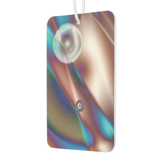 Chocolate Blue Car Air Freshener (Left)