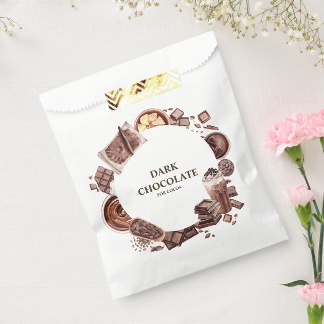 Chocolate Bouquet Frame Favour Bag (Sealed)