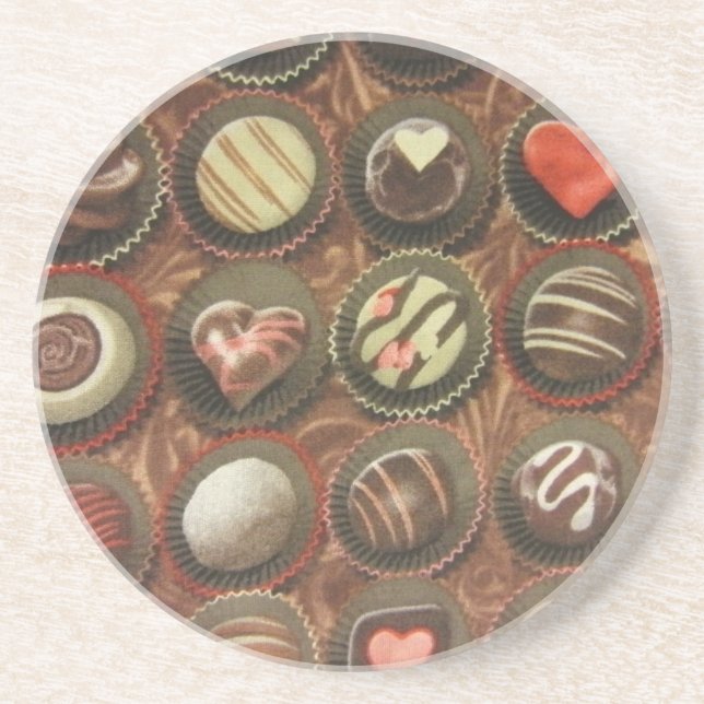 Chocolate Box Coaster (Front)
