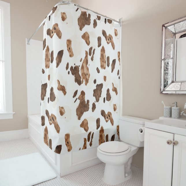 Chocolate Brown Cow print (In Situ)