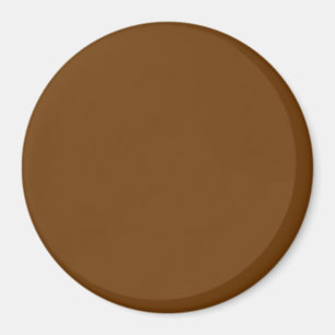 Chocolate Brown Decor Accent Colour to Customize Magnet