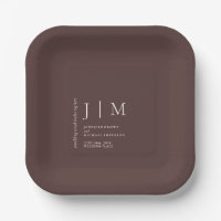 Chocolate Brown Formal Event Theme Wedding