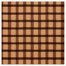 Chocolate Brown Plaid Pattern