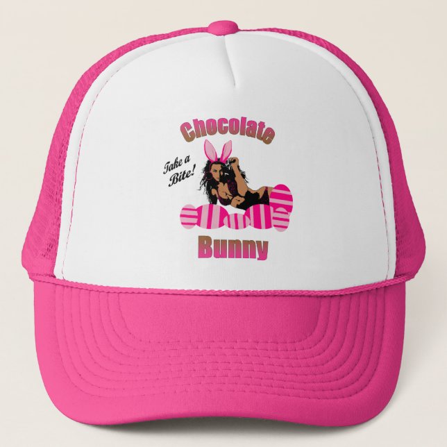 Chocolate Bunny Hat (Front)