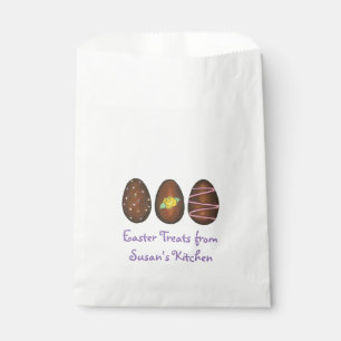 Chocolate Buttercream Egg Homemade Easter Candy Favour Bag