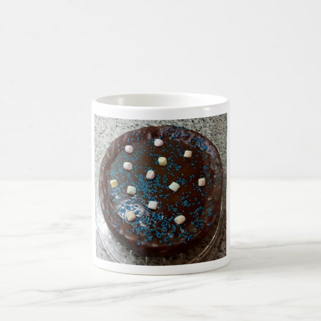 Chocolate cake coffee mug (Center)