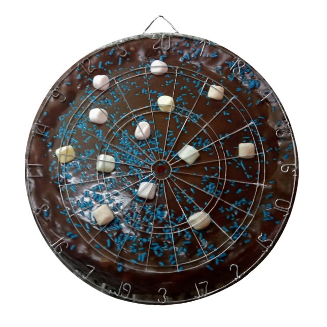 Chocolate cake dartboard (Front)