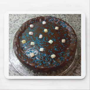 Chocolate cake mouse pad