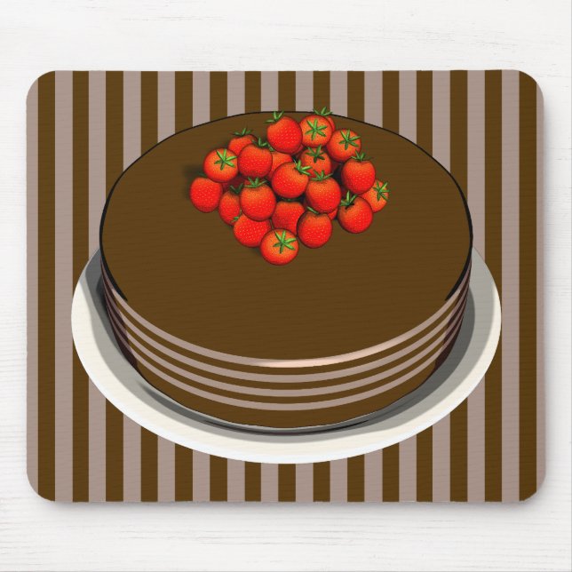 chocolate cake mousepad (Front)