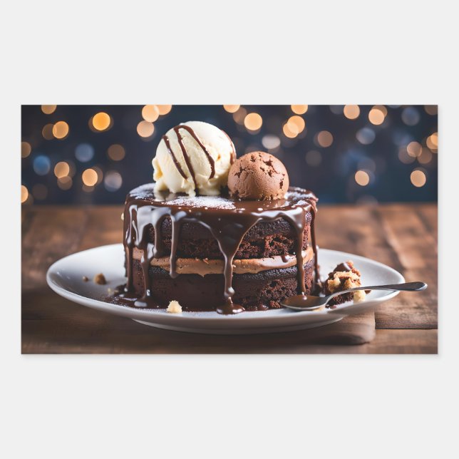 Chocolate Cake Sticker (Front)