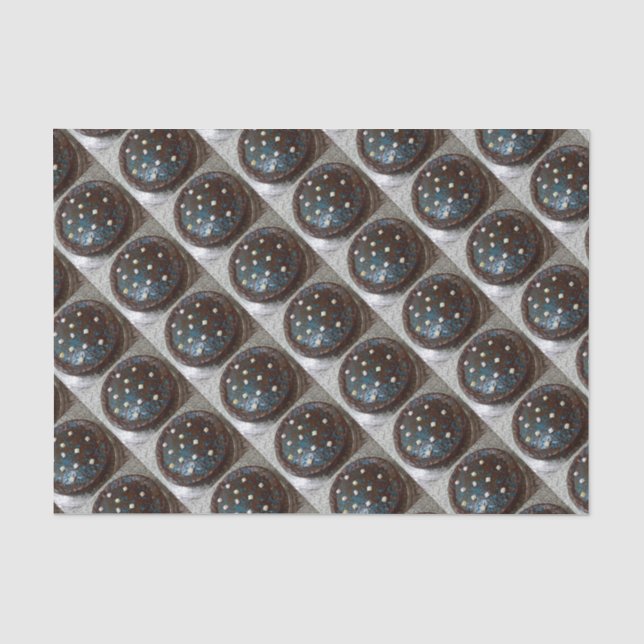 Chocolate cake tissue paper (Front)