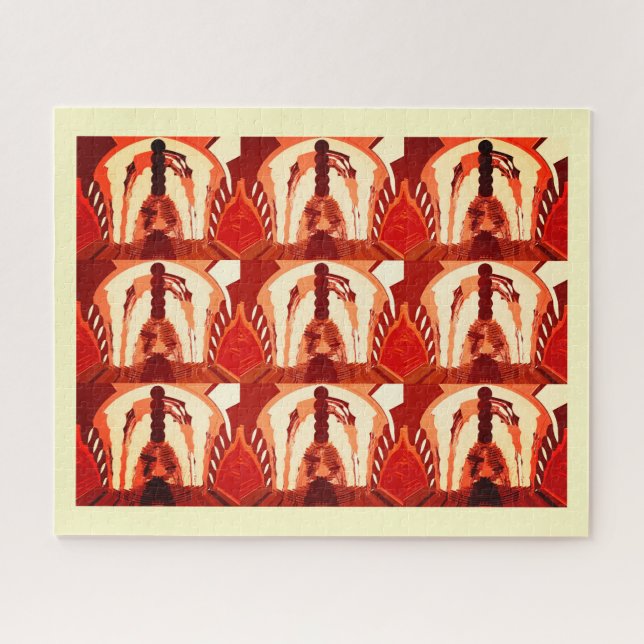 Chocolate candies art jigsaw puzzle (Horizontal)