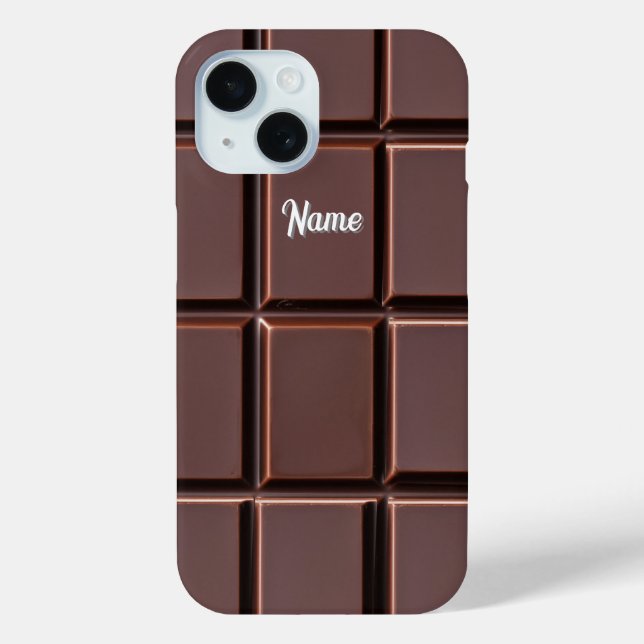 Chocolate Candy Bar Case-Mate iPhone Case (Back)
