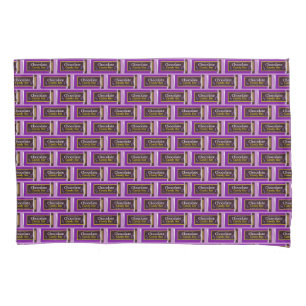 Chocolate Candy Bar Pillow Case
