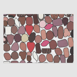 Chocolate Candy Confectionery Birthday Tissue Paper