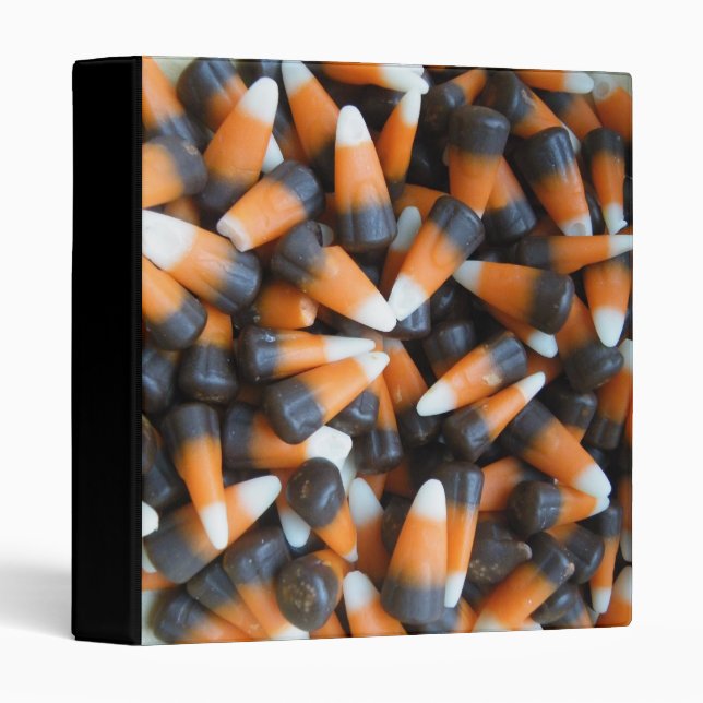 Chocolate Candy Corn Notebook Binder (Front/Spine)