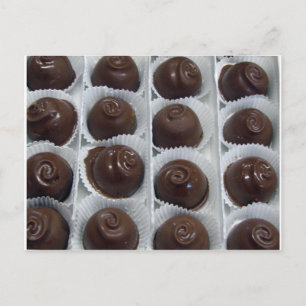 Chocolate Candy Postcard