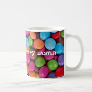 Chocolate candy rainbow colour coffee mug
