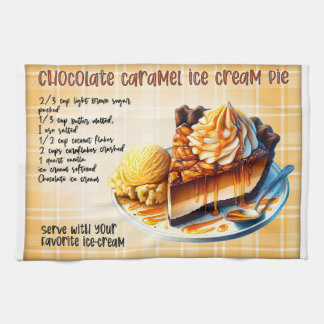Chocolate Caramel Ice Cream Pie Recipe Kitchen Towel