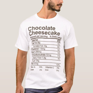 Chocolate Cheesecake  T-Shirt