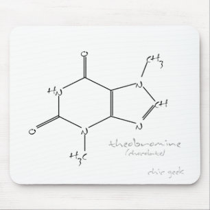 Chocolate chemistry mouse pad