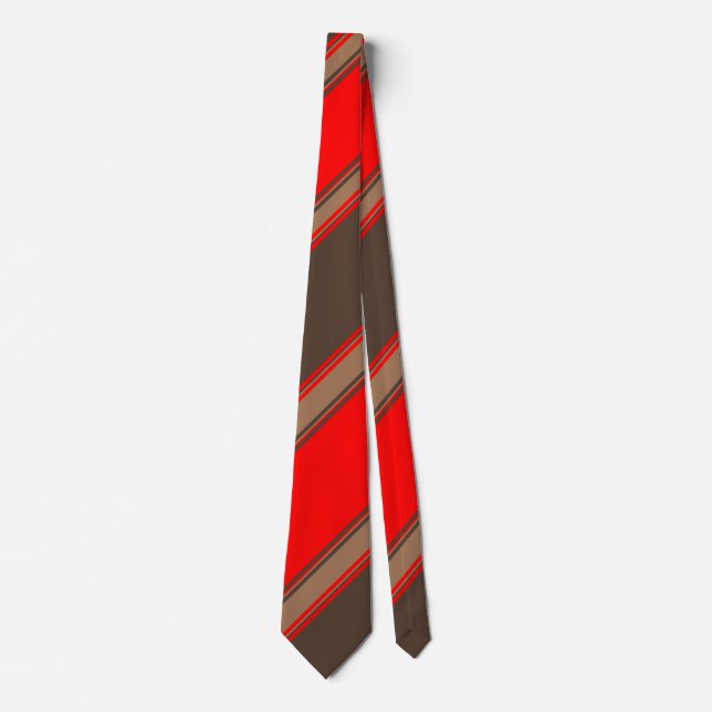 Chocolate Cherry Mocha Tie (Front)