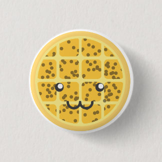 Chocolate Chip 1 Inch Round Button