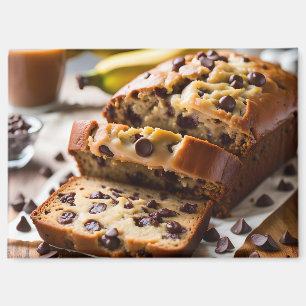 Chocolate Chip Banana Bread Magnet