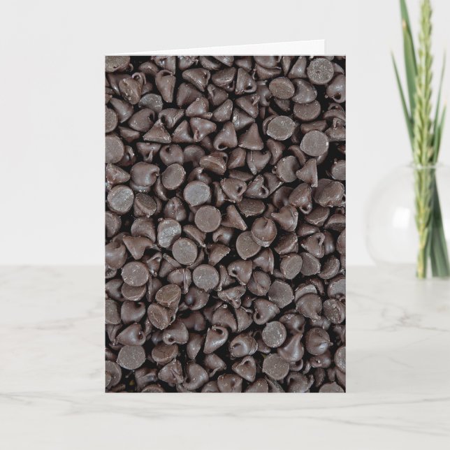 Chocolate Chip Birthday Card (Front)