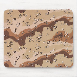 Chocolate Chip Camo Mouse Pad