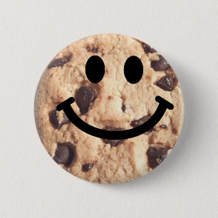 Chocolate Chip Cookie 2 Inch Round Button