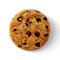 Chocolate chip cookie button