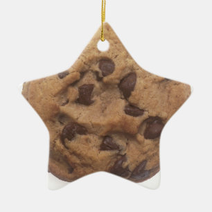 chocolate-chip-cookie- ceramic ornament