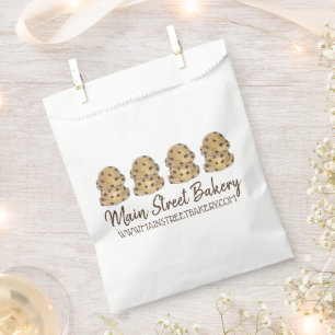 Chocolate Chip Cookie Dough Bakery Bake Sale Favour Bag
