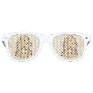 Chocolate Chip Cookie Dough Bakery Pastry Chef Retro Sunglasses