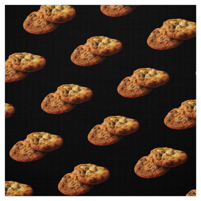 Chocolate Chip Cookie Fabric (Swatch)